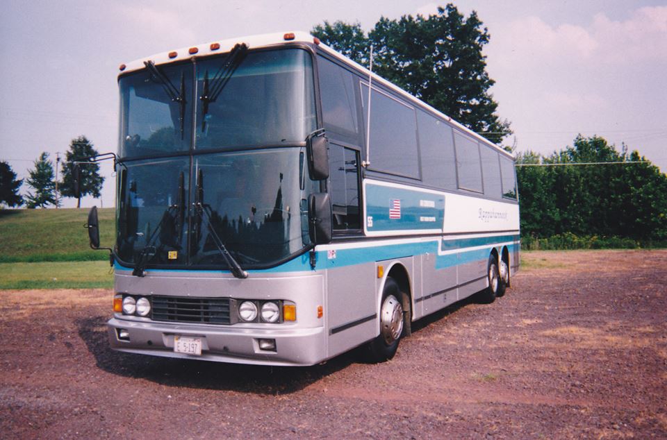 american tourist bus